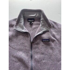Patagonia Better Sweater Jacket Women's Large Purple 25543 Full Zip Hiking